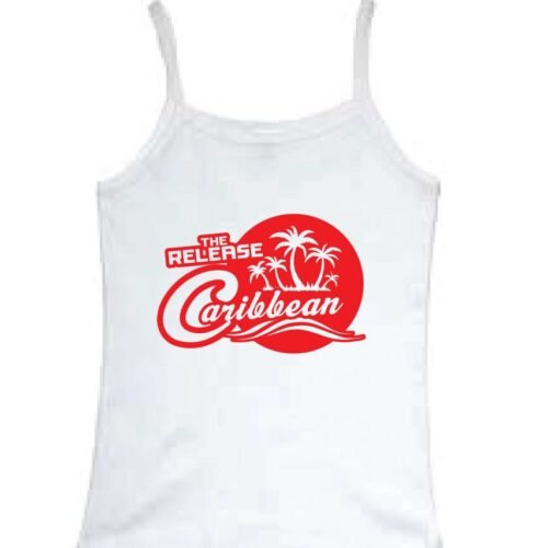 The Release Caribbean Female Tank Top – Spaghetti Rib